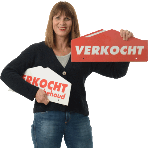 Makelaar Sandra Sticker by Kuenen Makelaardij