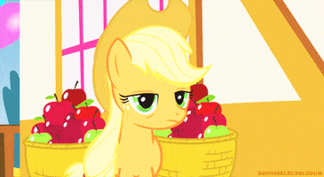 Tired My Little Pony animated GIF