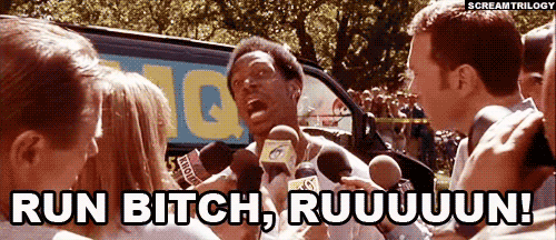 Marlon Wayans and Cheri Oteri in Scary Movie