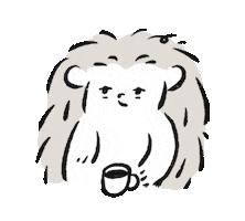 Tired Coffee Sticker