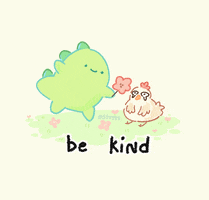 Be Kind Love GIF by Steggy