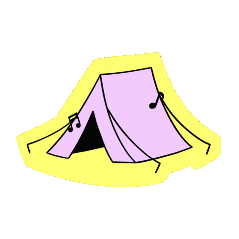 Camping Music Festival Sticker by Rhythm and Alps