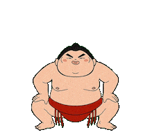 Japan Wrestler Sticker