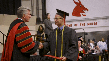 Graduation Hug GIF by University of Central Missouri