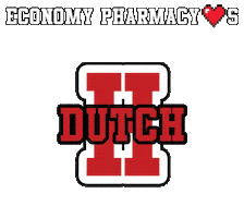 High School Dutch Sticker by Economy Pharmacy