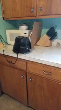 Kid Makes Impressive Shot Into Darth Vader Toaster