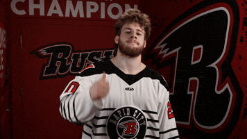 Yes Thumbs Up GIF by Rapid City Rush