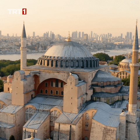 Hagia Sophia Art GIF by TRT