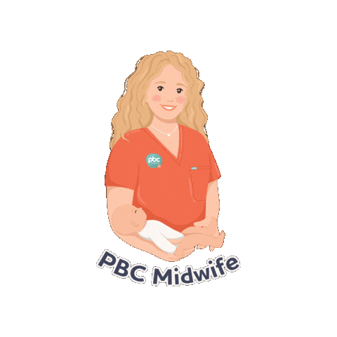 Pbc Midwife Sticker by PBC BABY Expo
