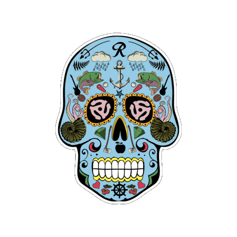 Skull Sticker
