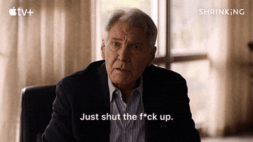 Harrison Ford Shut Up GIF by Apple TV+