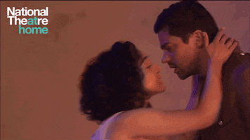 Dominic Cooper Kiss GIF by National Theatre
