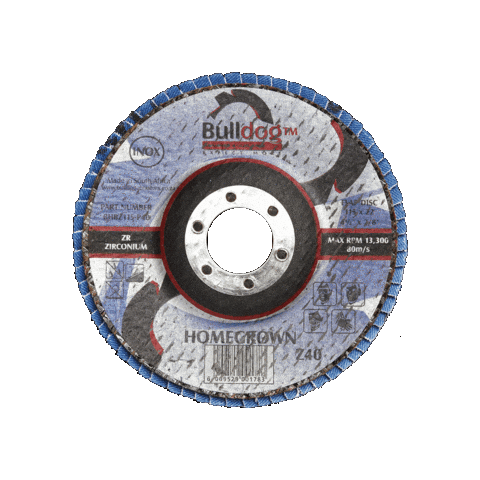 Bulldoghomegrown Sticker by bulldogabrasives