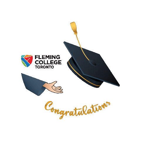 Fctgrad Sticker by Fleming College Toronto