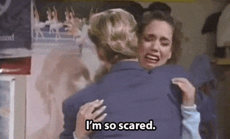 Scared Saved By The Bell GIF