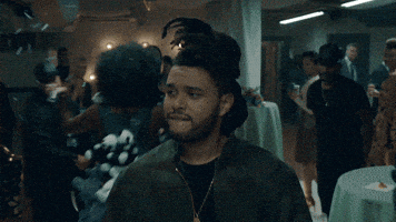 the weeknd party GIF