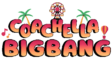 Coachella Sticker