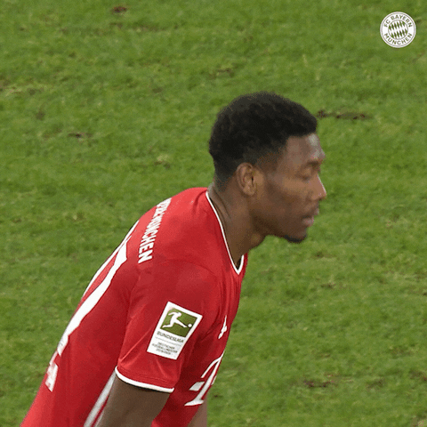David Alaba Reaction GIF by FC Bayern Munich
