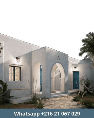Tunisie Djerba Sticker by visavis immobilier