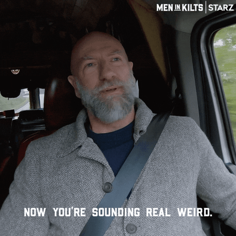 Graham Mctavish Wtf GIF by Men in Kilts: A Roadtrip with Sam and Graham