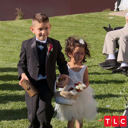 Flower Girl Wedding GIF by TLC