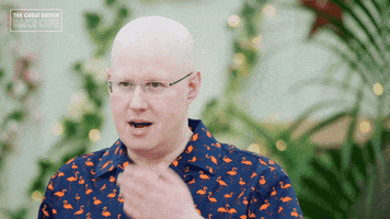 Oh My God Reaction GIF by The Great British Bake Off