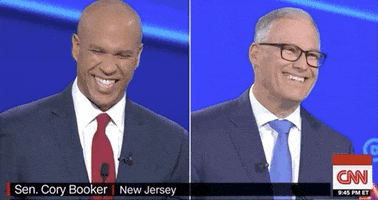 Cory Booker Lol GIF by GIPHY News