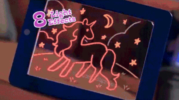 Neon Magic Pad GIF