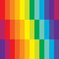 Rainbow Bridge Pixel GIF