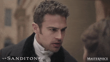 Angry Theo James GIF by MASTERPIECE | PBS