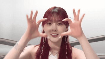 Heart Chaehyun GIF