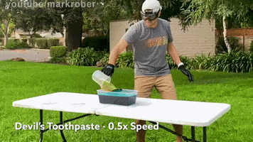 Experiment Elephant Toothpaste GIF by Mark Rober