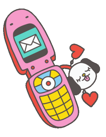Pink Phone Sticker by Numi