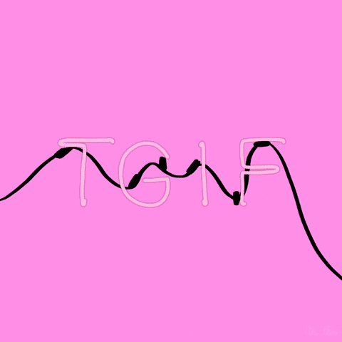 Pink Friday GIF by alimacdoodle