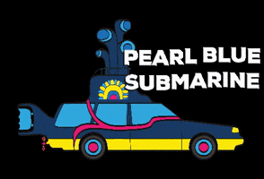 Pearl Blue Submarine GIF