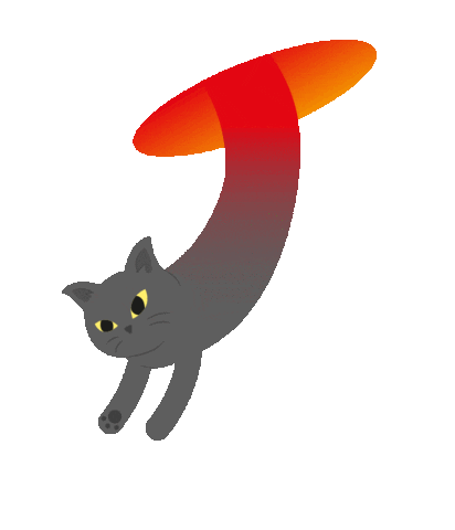 Cat Jugar Sticker