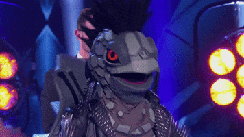 Turtle Hair Style GIF by The Masked Singer