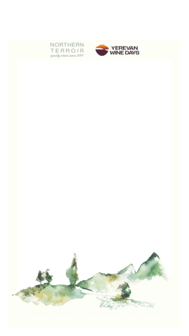 Yerevan Whitewine Sticker by Northern Terroir