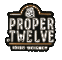 Irish Whiskey Neon Sticker by properwhiskey