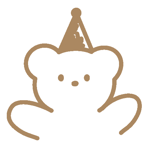 Happy Bear Sticker