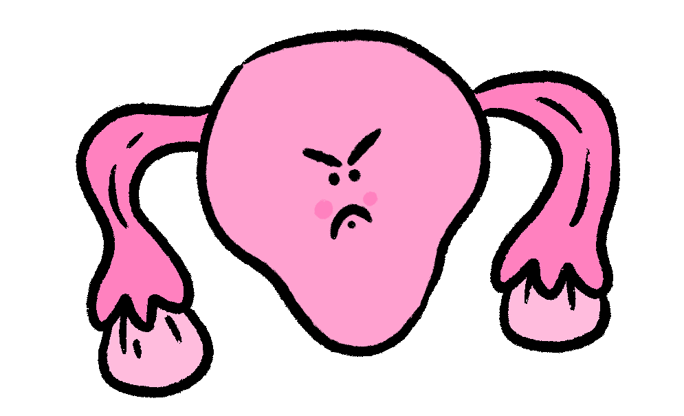 Angry Period Sticker by NietNuLaura for iOS & Android | GIPHY