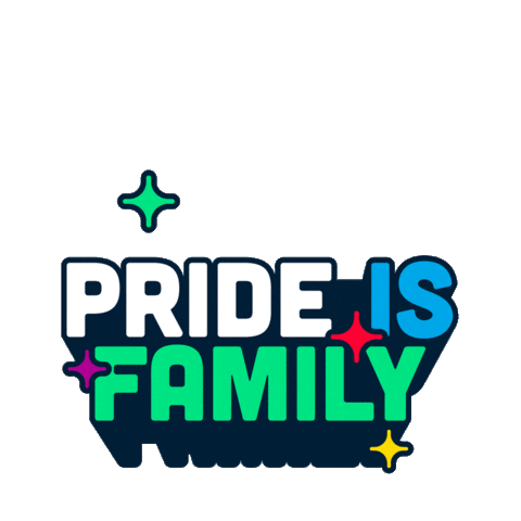 Pride Pridefamily Sticker by In-House Int'l Creative