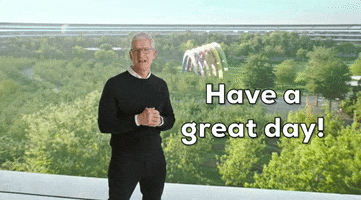 Have A Nice Day Apple GIF by Mashable