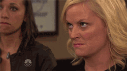 angry parks and rec GIF