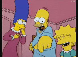 Laugh At The Simpsons GIF by MOODMAN