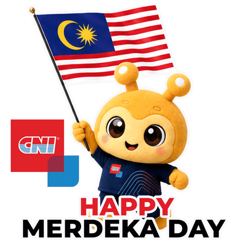 Independence Day Malaysia Sticker by CNI