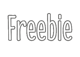 Freebie Sticker by Cria Papel