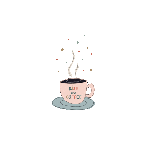 Good Morning Coffee Sticker