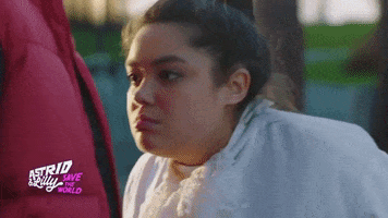 Sniffing High School GIF by Astrid and Lilly Save The World