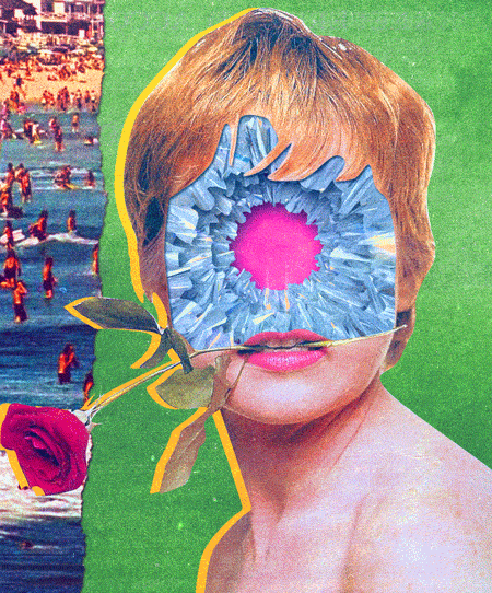 Collage Looking GIF by Jay Sprogell